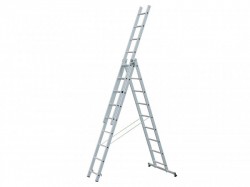 Zarges Light Trade Combination Ladder 3-Part 3 x 7 Rungs